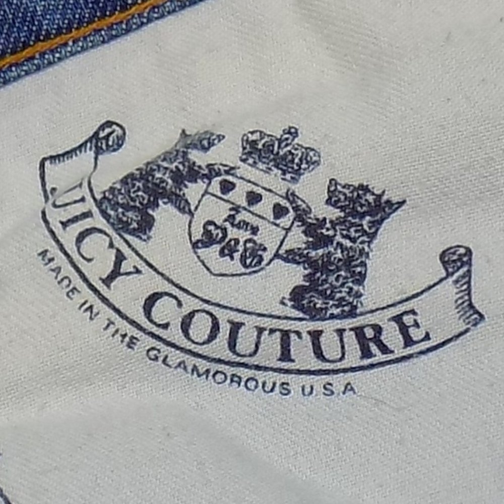 Vintage Juicy Couture Denim Capri Jeans Size 29 - Picture 12 of 13